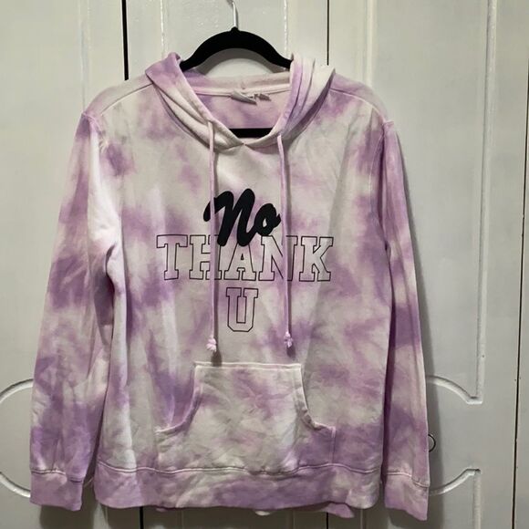 Mighty Fine Tie dye Hoodie Sweatshirt size Large - Picture 1 of 10